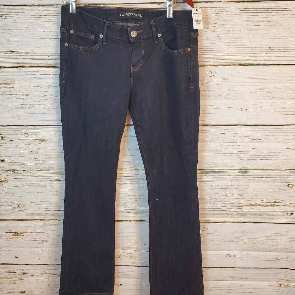 Express Barely bootcut jean size 8